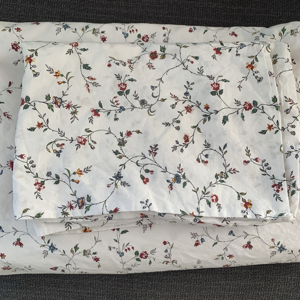 Vintage IKEA LJUSÖGA Duvet And Pillow Sham